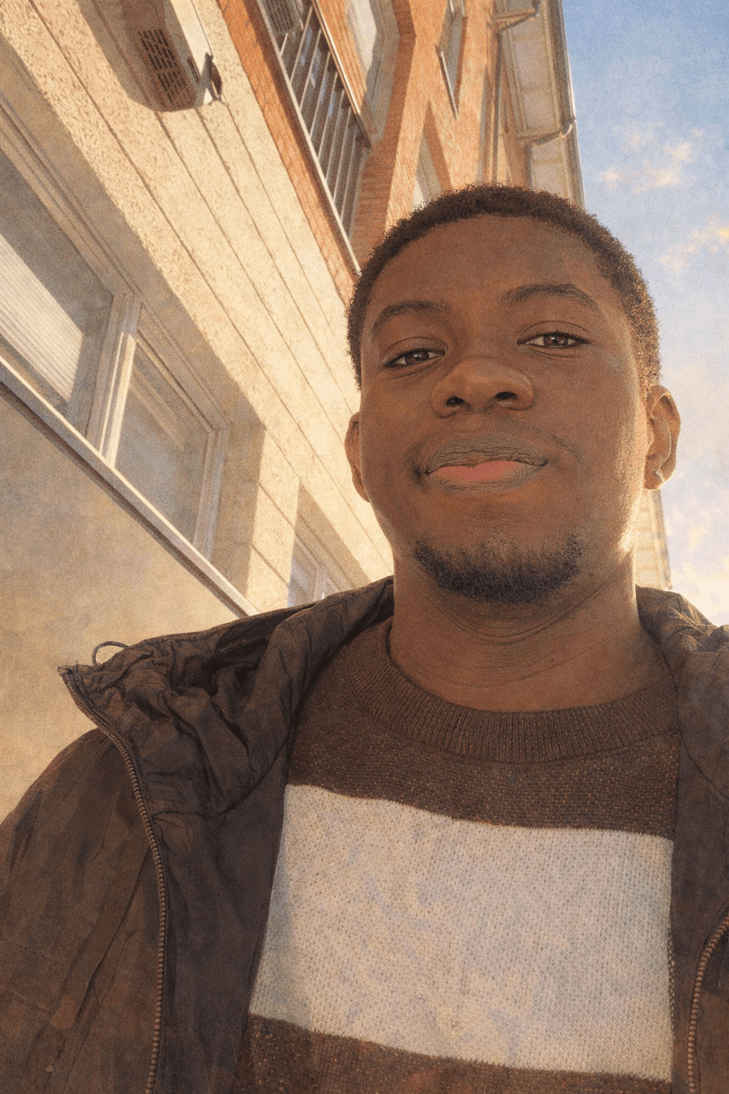 Portrait of David Adegbola